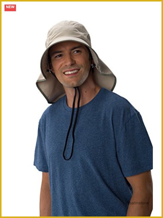 UPF 50+ Floppy Sun Hat with Adjustable Fit and Mesh Vents main image 4